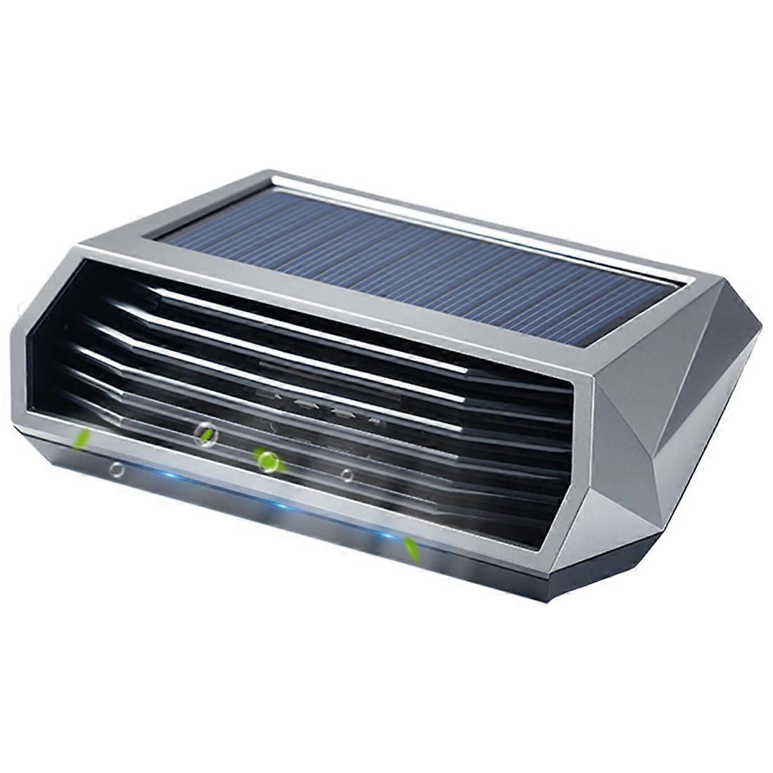 Solar-luftreiniger, Automatischer Betrieb, Mit Vibrationssensor, Verbessert Die Luftqualität Im Auto Deutlich.