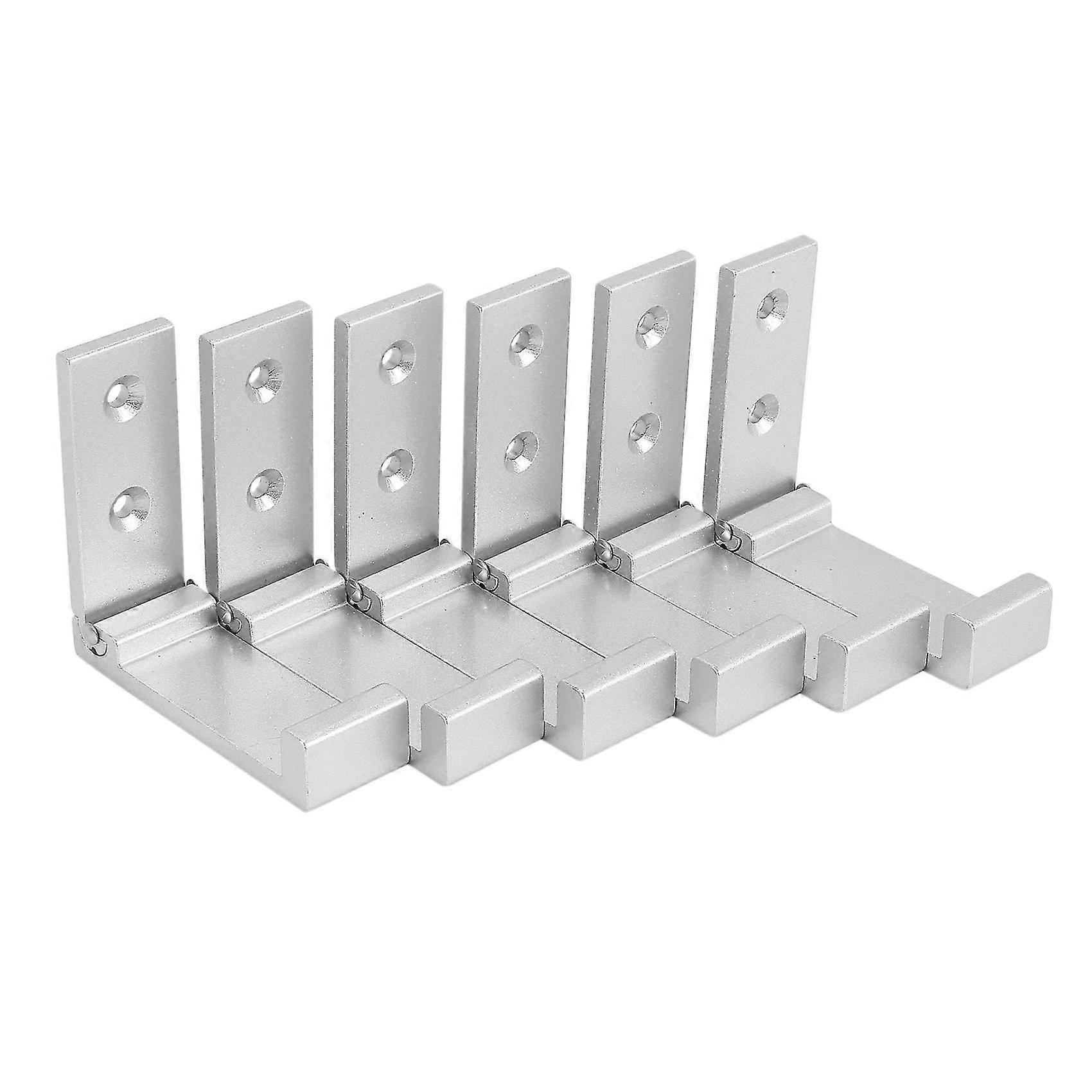 6 Pack Klapphaken Wand Türhaken Für Kleidung Legierung Rostfrei Wandhalter Kleidung Mantel Handtuch Home Ho