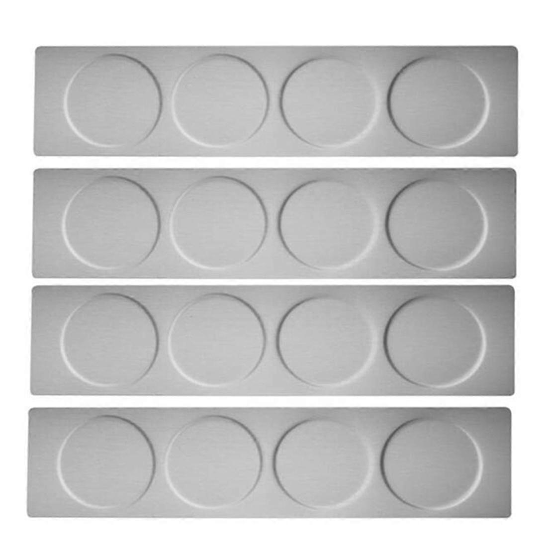 Magnetischer Gewürzglashalter Mit Edelstahlbeschichtung, Magnetischer Gewürzglas-wandmontagesockel