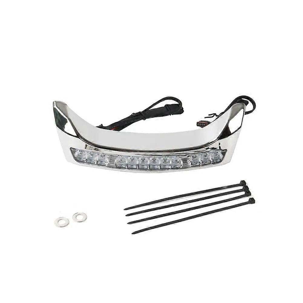 Batwing Led-verkleidungslicht-set Für Harley Davidson Touring-motorräder 2023–2025, Für Harley Street Glide, Silber