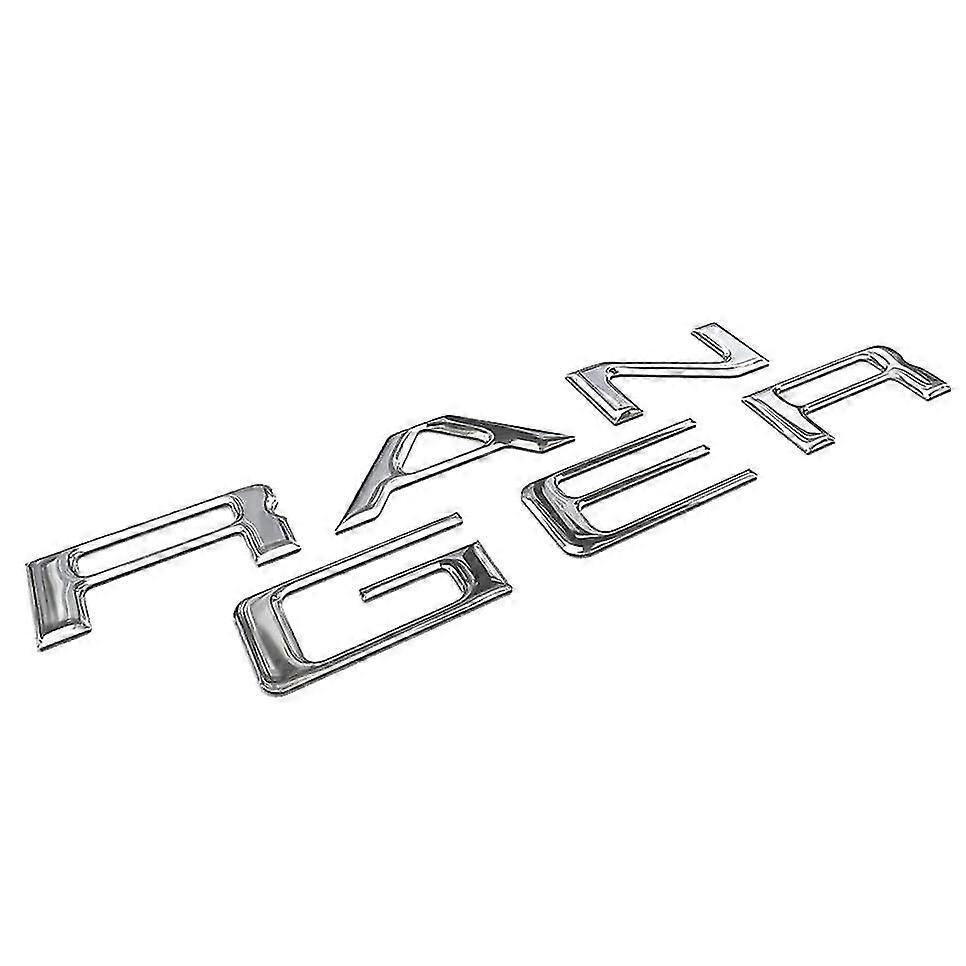 Einlegebuchstaben Für 2019 2020, Erhabene 3d-buchstaben Und Aufkleber, Embleme (silber)