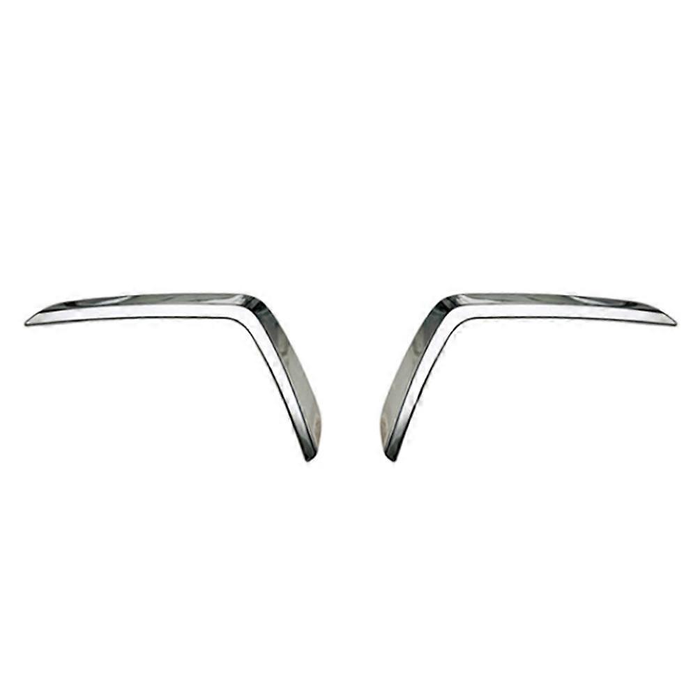Für Crosstrek Impreza 2024 Auto Front Stoßstange Nebel Lampe Augenbraue Abdeckung Trim Zubehör