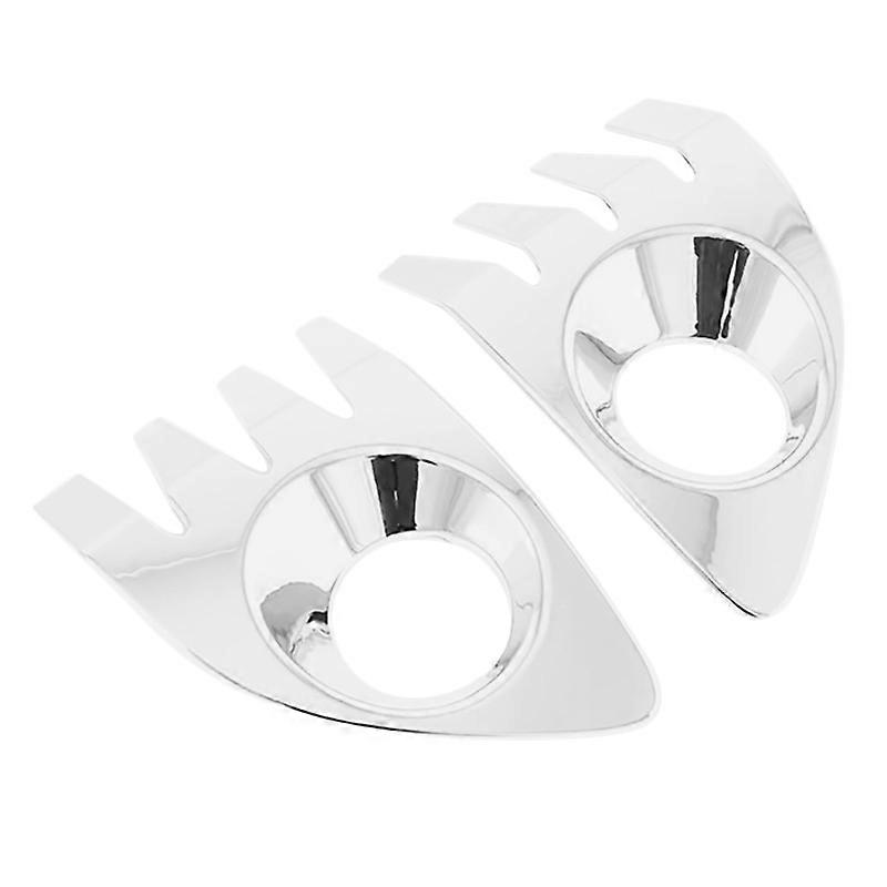 Für 2020 2021 Abs Chrom Front Nebel Licht Lampe Lünette Abdeckung Außen Garnierung