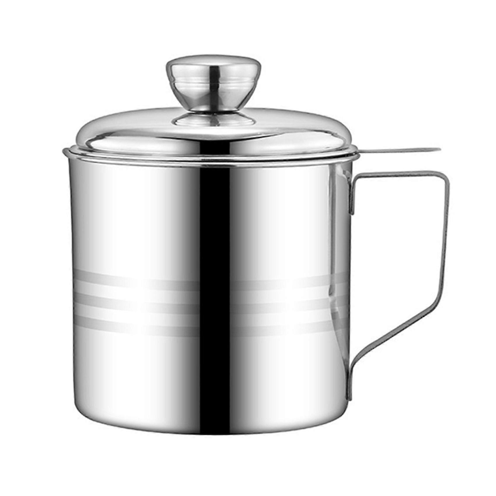 Ölfiltertopf, Edelstahlbehälter, Bid-aufbewahrung Mit Auslaufsicherem Filter, Speiseöltopf-dis