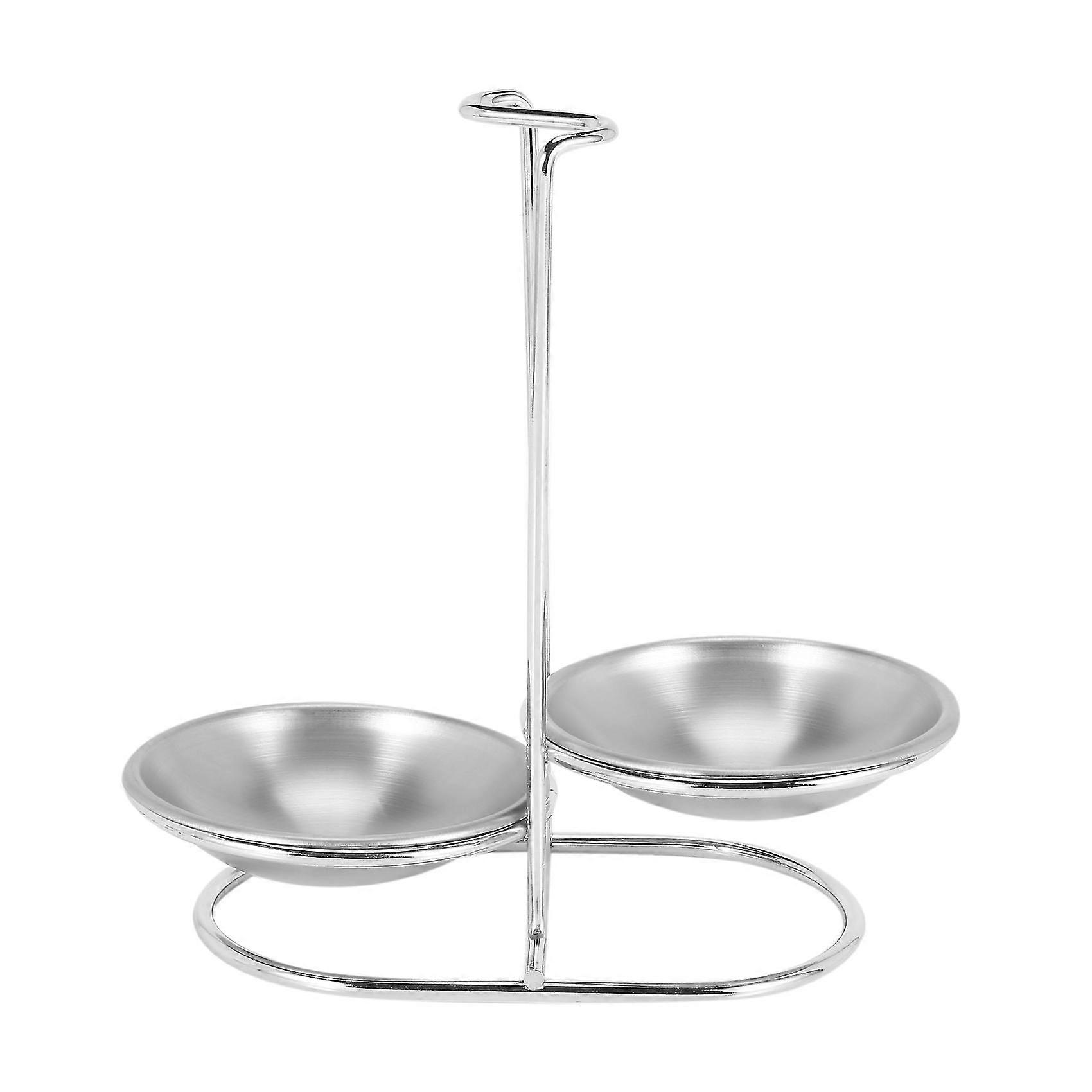 Löffelablagehalter Aus Edelstahl, Vertikaler Suppenkellenhalter Mit Langem Griff, Suppenkellenablage