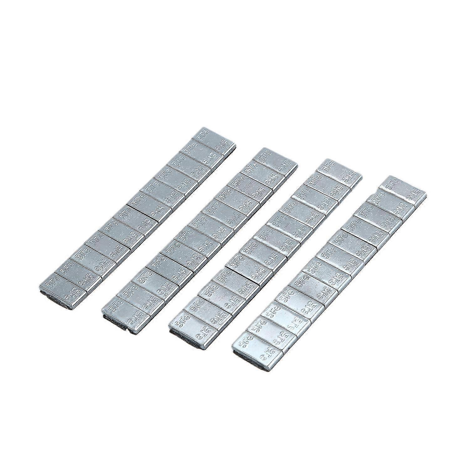 4x Auto Lkw Reifen Reifen Rad Ba Ws Streifen 2,1oz/60g Silber