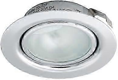 12v 20w Halogen-einbaustrahler, Chrom, Warmweiß, Niederspannung (treiber Erforderlich)