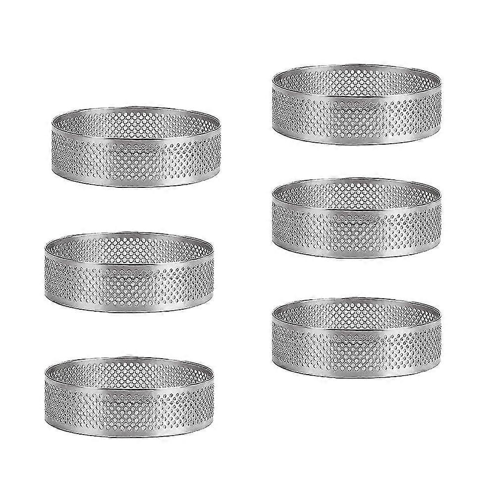 Tortenring, Kreisförmiger Poröser Tortenbodenturm, Kuchenform, Backwerkzeuge, Hitzebeständig, Perforiert, Ca