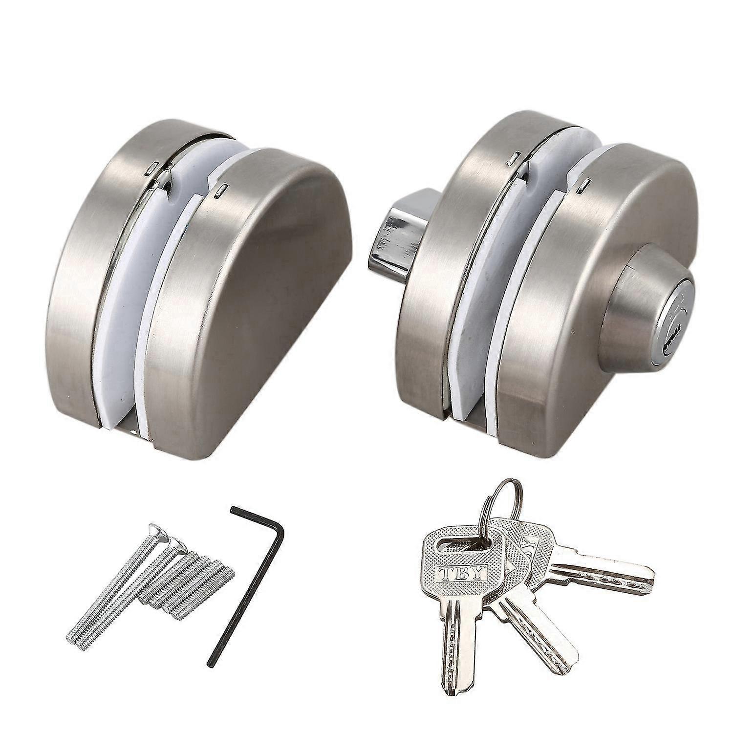 Schiebetürschloss Aus Glas Mit Schlüsseln, Eingangstür 10-12 Mm