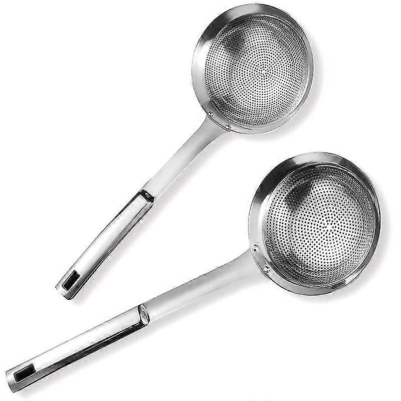 Schaumlöffel-set Für Skimmer, Großes Löffelsieb, Siebkelle Mit Komfortablem Griffdesign, Zum Kochen