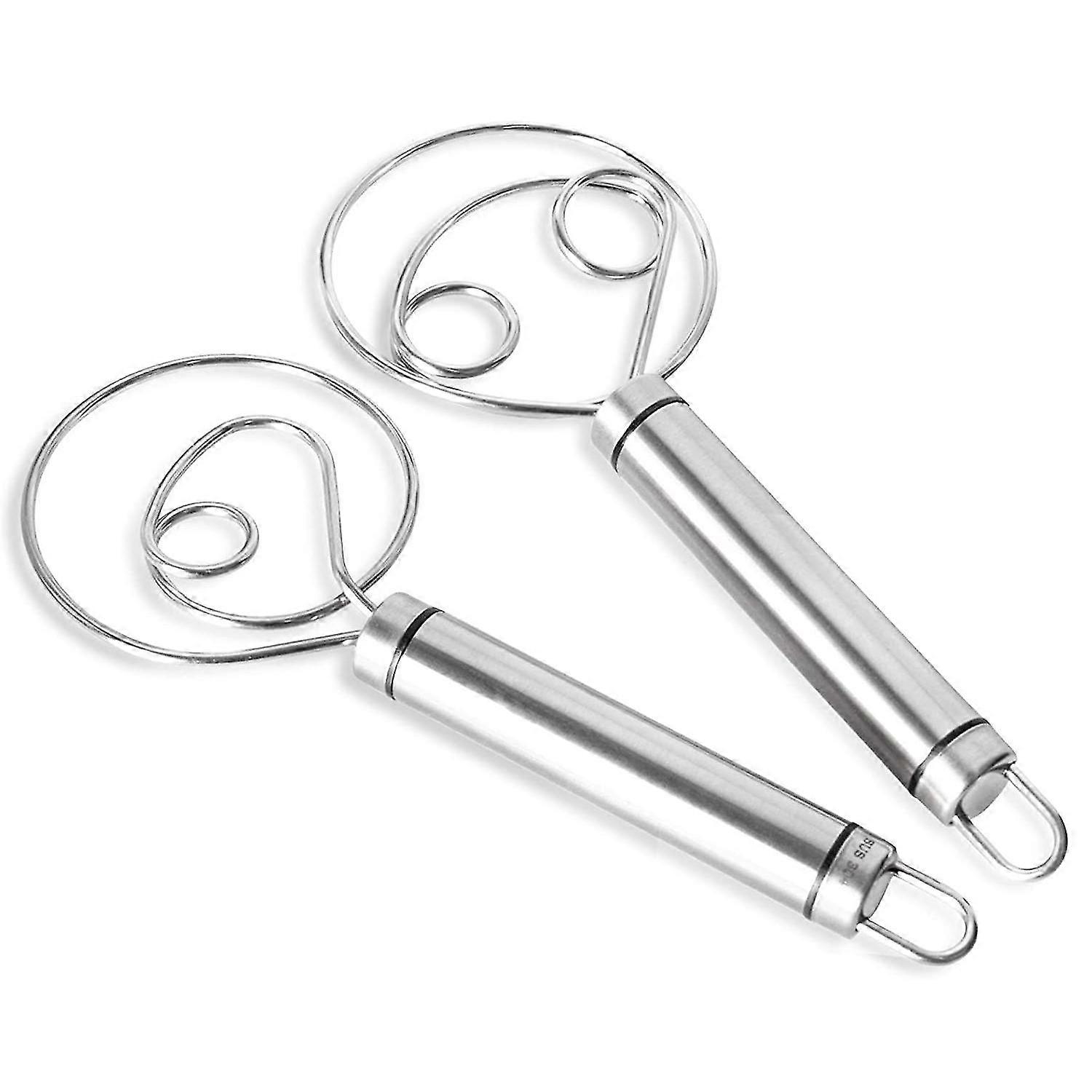 H Dänischer Schneebesen, 2er-pack Holländischer Schneebesen Aus Stahl, Handmixer Für Brea