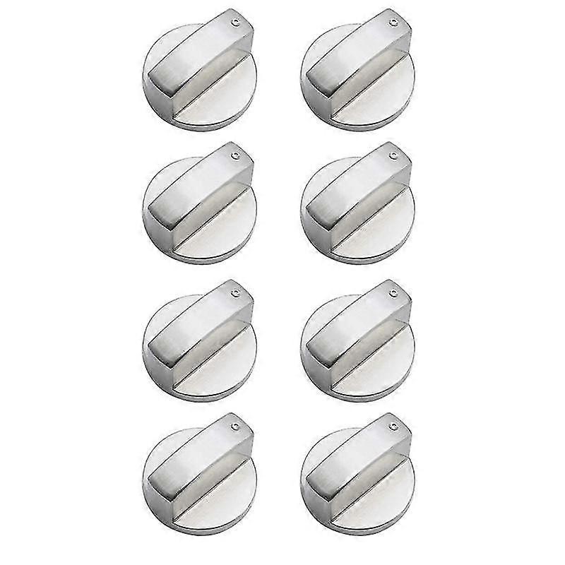 8pcs Silver Metal Stove Knobs Adapter Oven Surface S Ing S S Repla