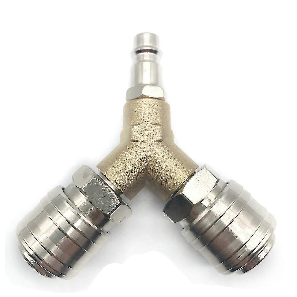 Pressanschluss, Pressverteiler, Pressschalter, Mit 1/4 Zoll Anschlüssen