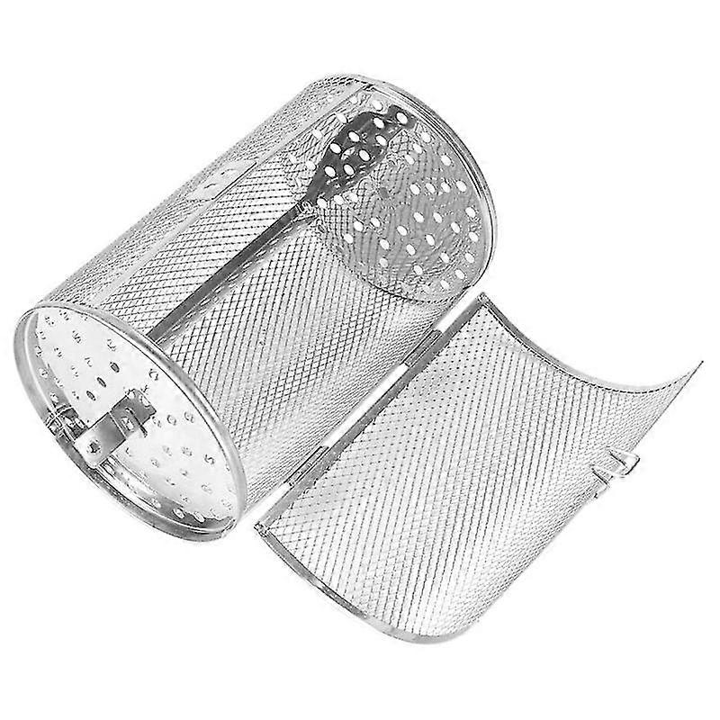 Edelstahl-grill-rotisserie-trommel-ofen-korb, Backgeschirr, Ofen, Geröstete Nüsse, Backkorb, Barbecue-grill, Kochen