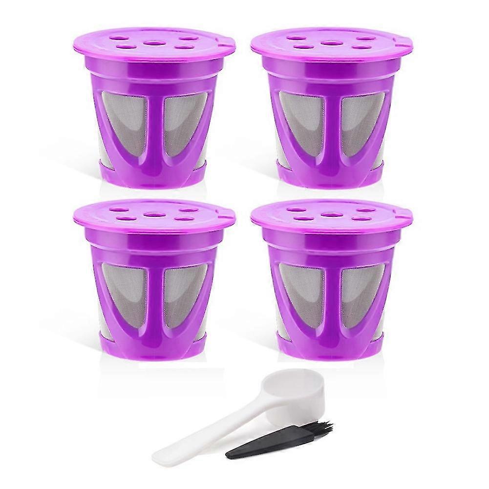 4 Stück Für Nachfüllbare K-cup-kaffeekapseln, Wiederverwendbarer K-cup-filter, C