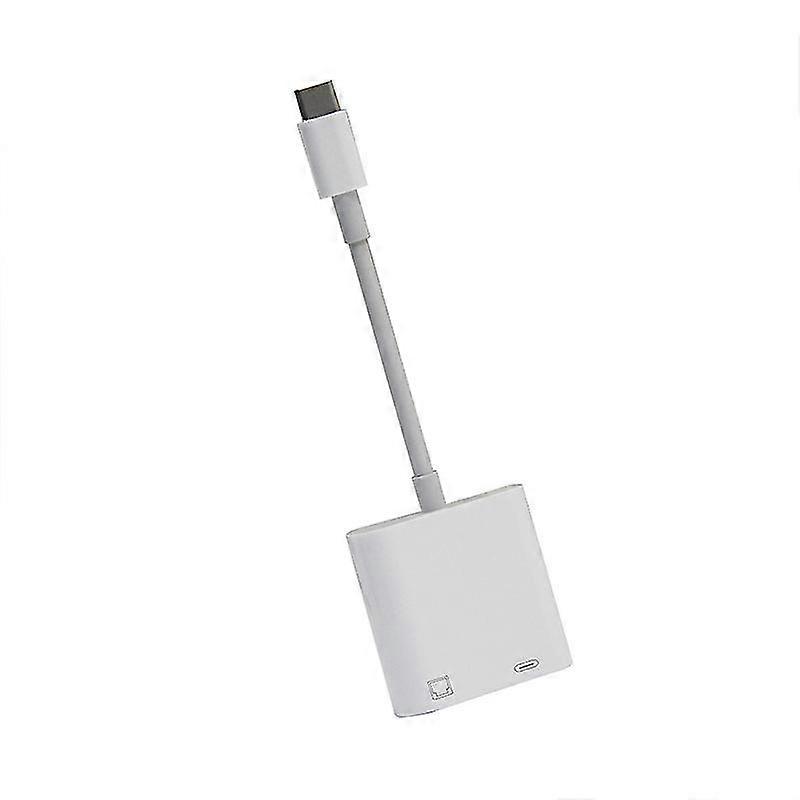 Typ-c-usb-c-zu-rj45-ethernet-lan-otg-ethernet-adapter, 100 Mb/s, Kabelgebundener Netzwerkkonverter Für Typ-c-mb