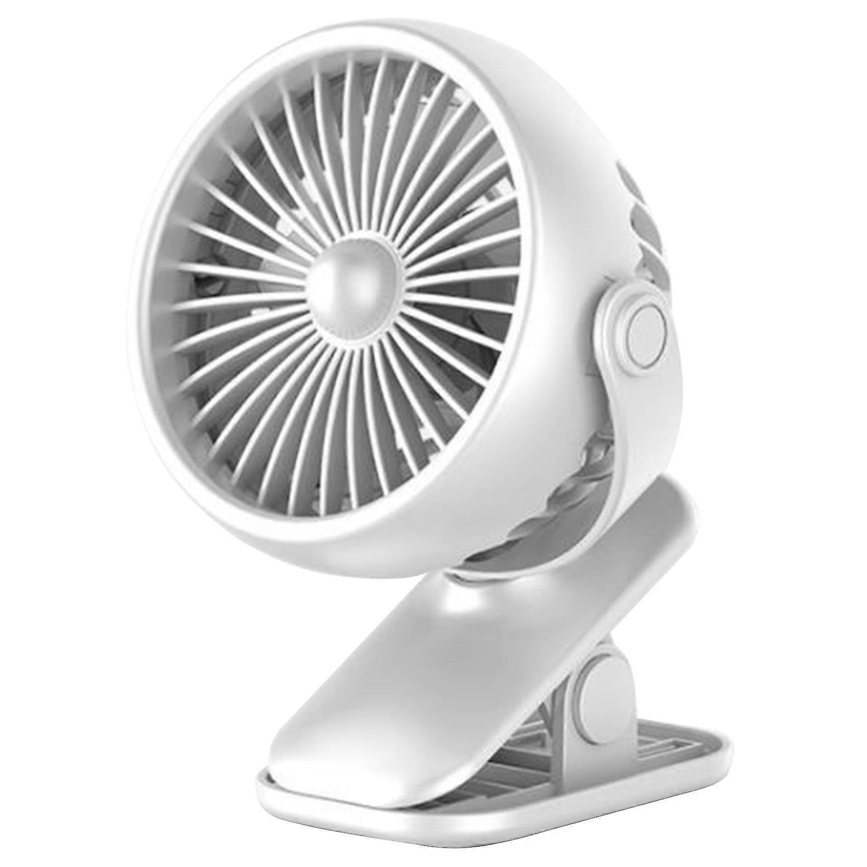 Wiederaufladbarer Usb-ventilator, Mini-schreibtischventilator, 3-gang-super-mute-kühler Für Büro, Auto, Reisen, Tragbar, Kühl