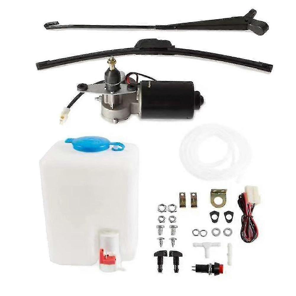 12 V Elektromotor Utv Scheibenwischer Mit Waschpumpen-set Für Utv – Rzr 570 800 900 1 Ty