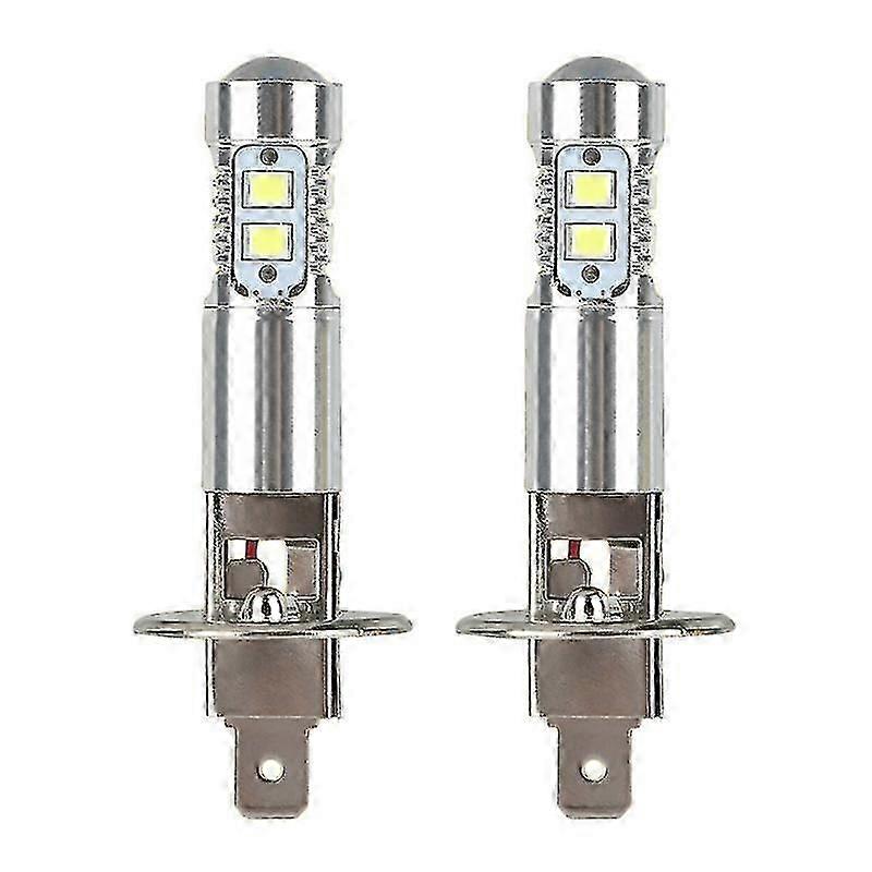 2er-pack H1-led-scheinwerferlampen, Nebelscheinwerfer, 100 W, 6000 K, Zum Austausch Von Autoscheinwerfern