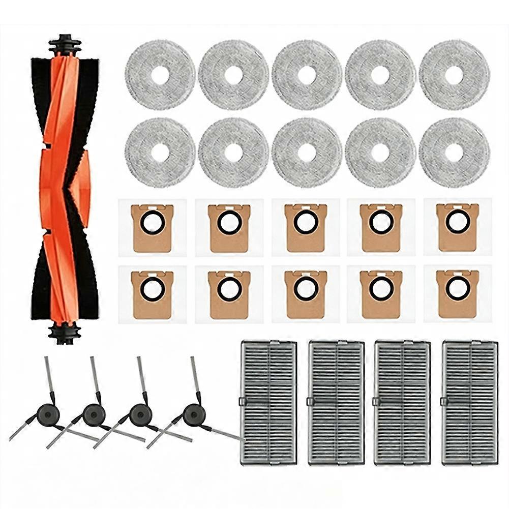 Packung Mit 29 Teilen Kompatibel Mit Xiaomi Mijia M40 D110cn: Zubehör Und Verbrauchsmaterialien, Reinigungstuch, Hepa-filter Und Staubbeutel.