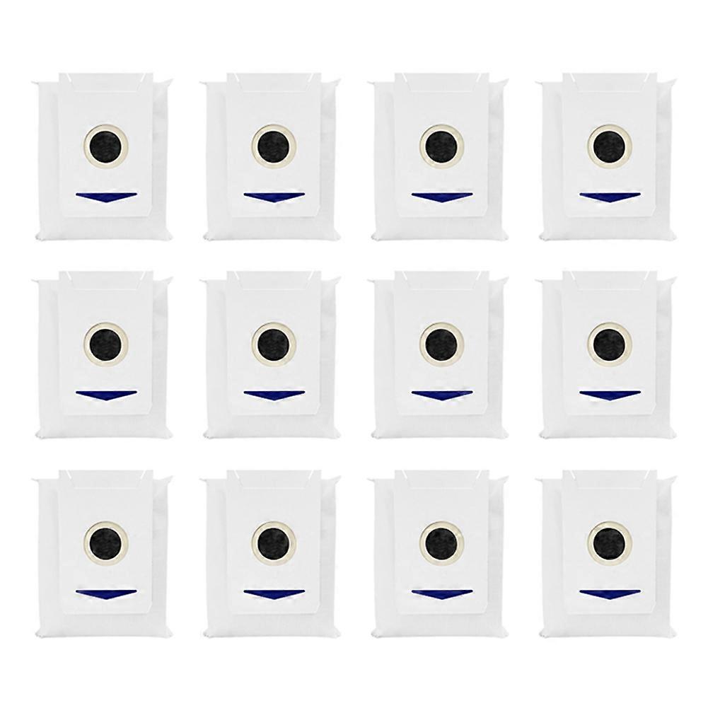 12er-pack Ersatzstaubbeutel, Kompatibel Mit Ecovacs Debot T30 Pro / T30 Pro Omni / T30 Max Roboterstaubsaugern