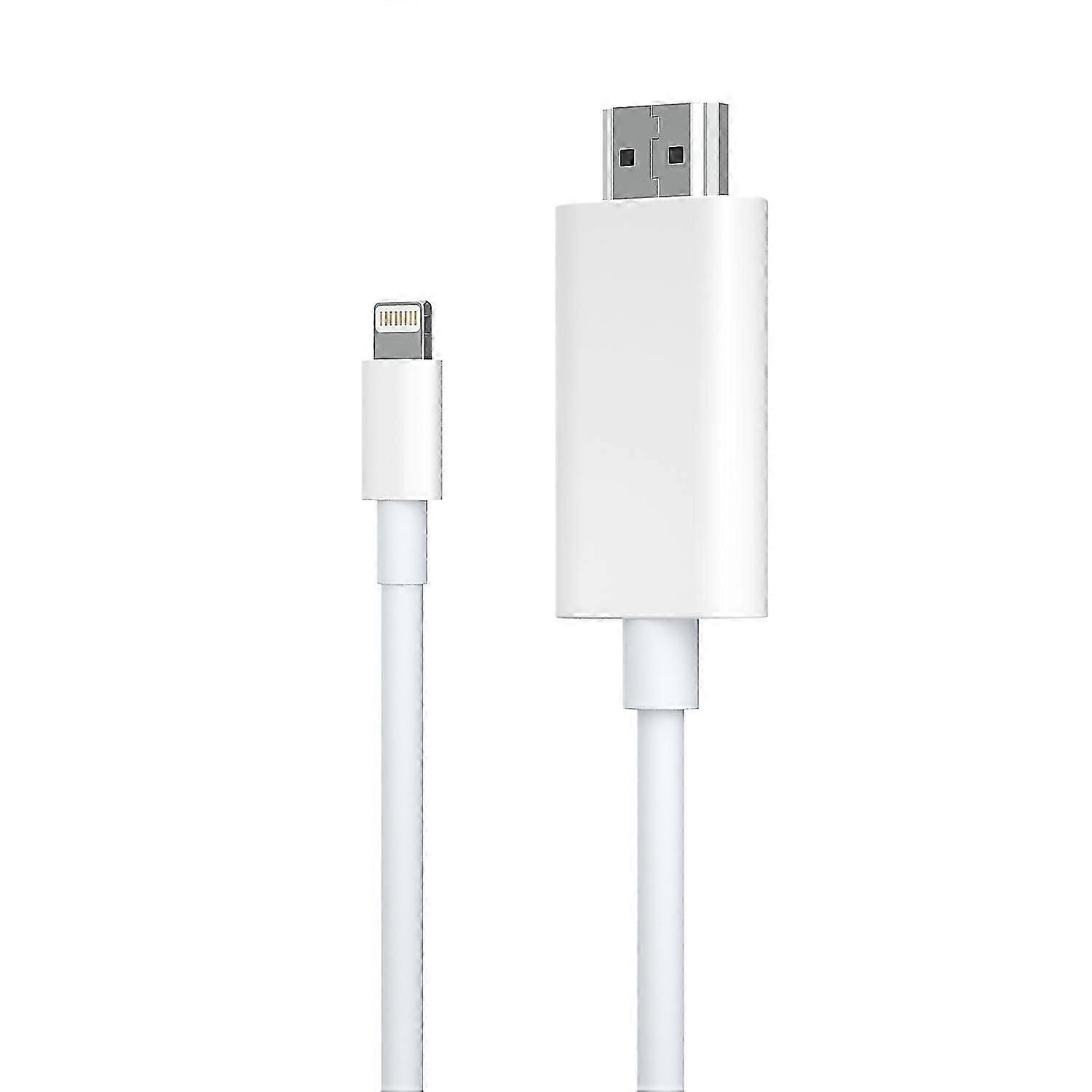 Lightning-auf-hdmi-e4u-kabel Für Iphone Und Ipad 1080p Hd-bildschirmspiegelung M1g-adapter Unterstützt Ios 11.0+
