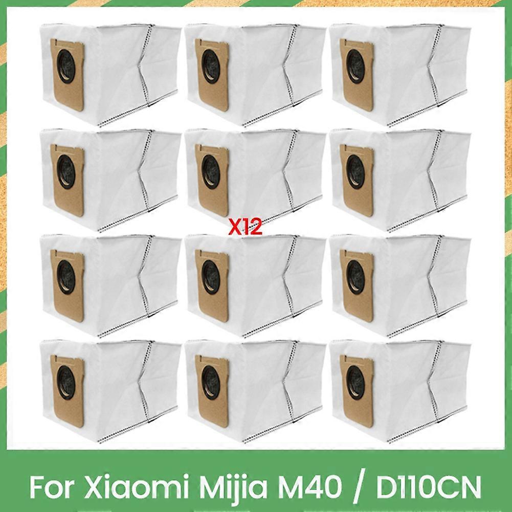 Staubbeutel, Kompatibel Mit Xiaomi Mijia M40/d110cn Staubsauger-ersatzteilen, Effiziente Staubbeutel, Haushaltsreinigungszubehör, 12 Stück