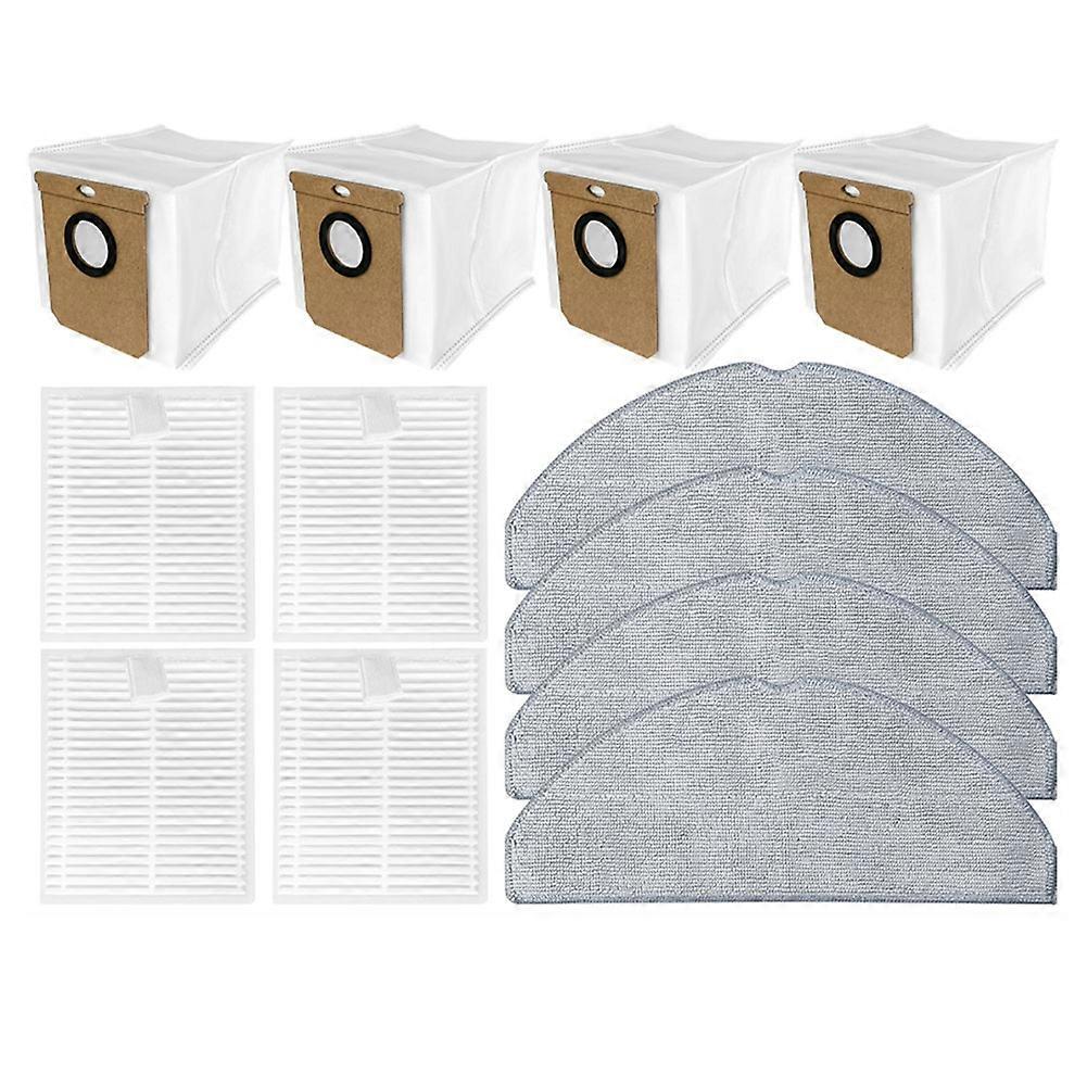 Zubehörset Für Deerma S30 / Dem-s30 Roboterstaubsauger: Hepa-filter, Staubbeutel Und Wischtuch.