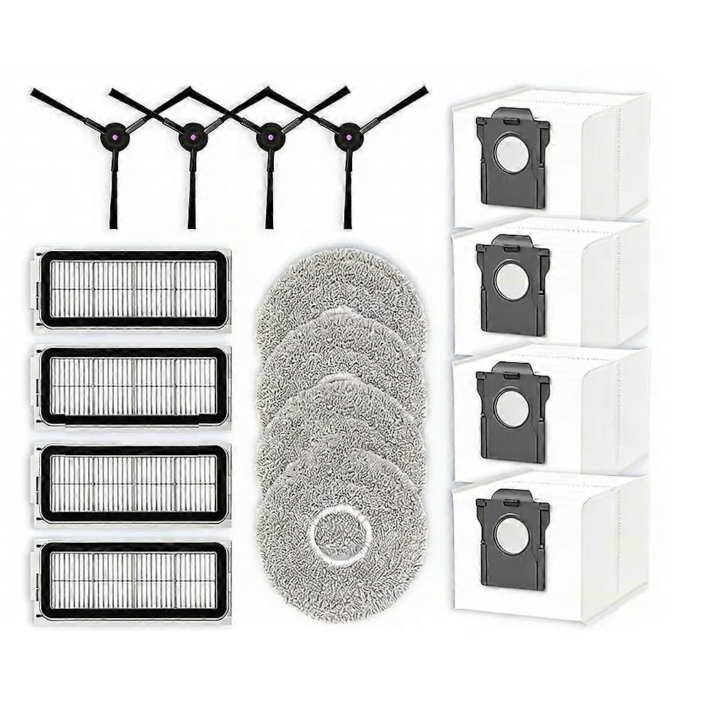 Ersatzteile Und Zubehör Für Cecotec Conga X50 / X50 X-treme: Seitenbürste, Hepa-filter, Reinigungstuch Und Staubbeutel