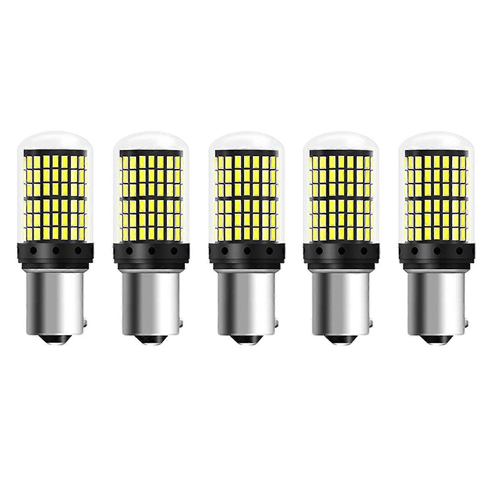 5 Stück 1156 Bau15s Py21w Led-lampen 150 Grad 144smd Canbus Auto Blinker High Reverse Light