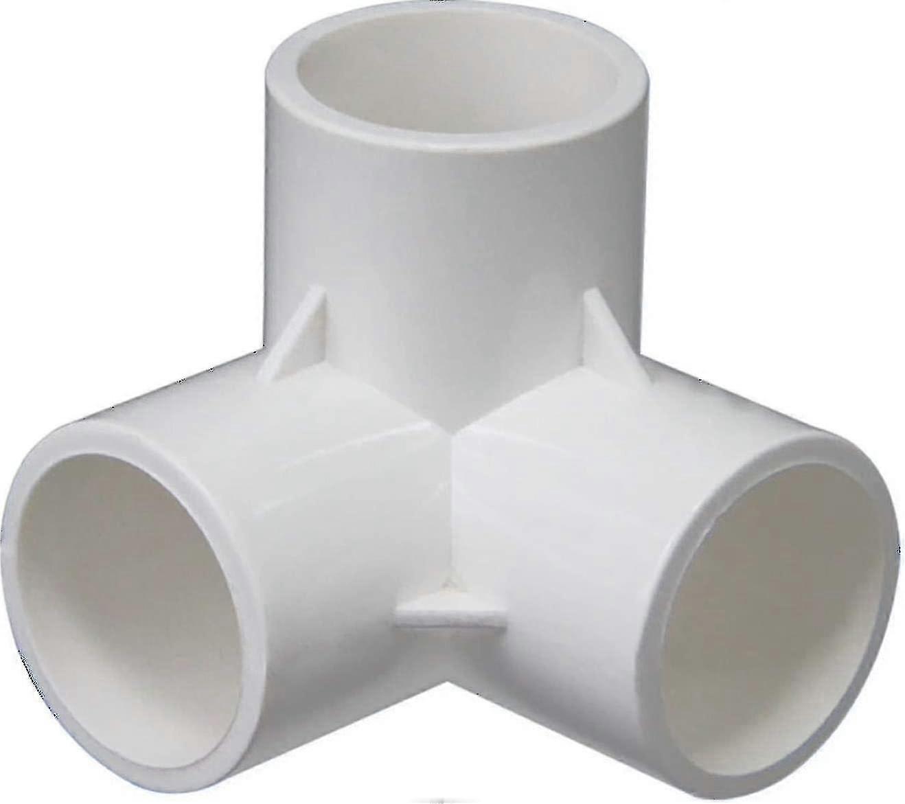 3-wege-pvc-anschlüsse, Pvc-rohrverbinder, 3d-anschlüsse (32 Mm, 4 Stück)