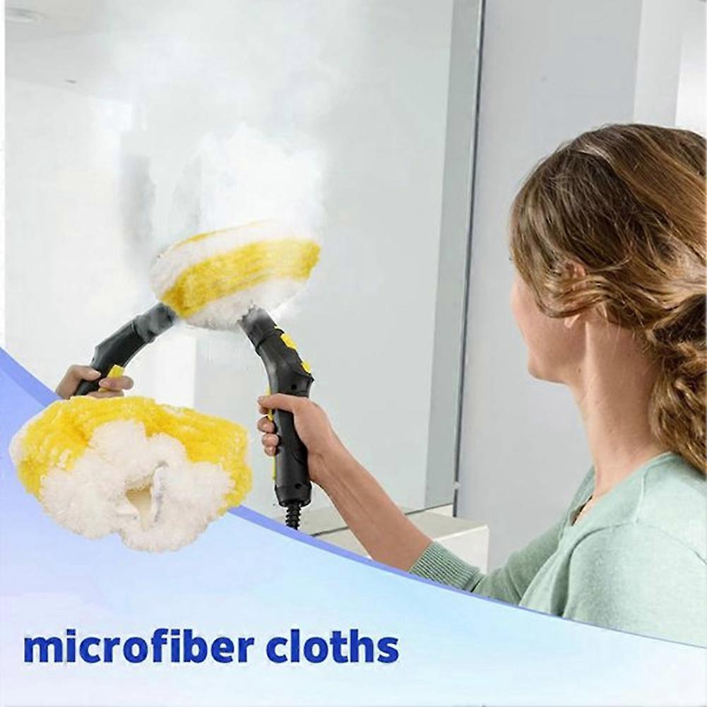 Karcher Sc1 Sc4 Sc5 Dampfreiniger-zubehörset: Multifunktions-dampfreinigungstücher, Rundbürste, Abzieher, Ersatzteile