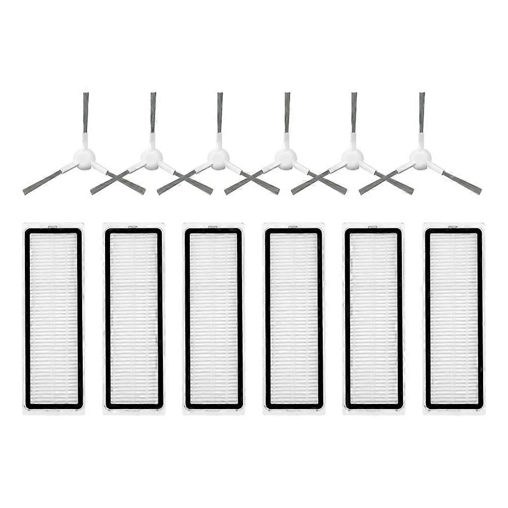 Kompatibel Mit Xiaomi S40c / E101 Roboterstaubsauger: Zubehör- Und Ersatzteilset Inklusive Seitenbürste Und Hepa-filter