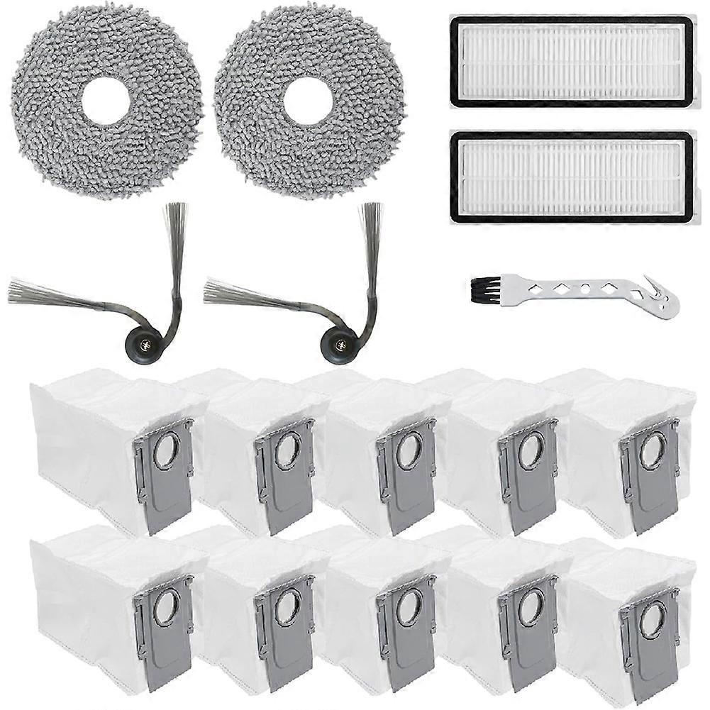 Roborock Qv 35a/qv 35s/s8 Maxv Ultra/saros 10r/q Revo/qrevo S5v/roboter Staubsaugerbeutel (groß)