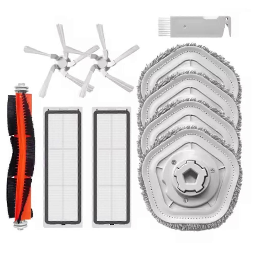 Ersatzteile, Die Mit Dem Selbstreinigenden Roboterstaubsauger Xiaomi Dreame Bot W10 Kompatibel Sind: Hauptseitenbürste, Hepa-filter Und Reinigungstuch.