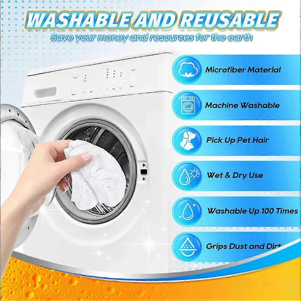 Set Mit 4 Mikrofasertüchern Für Die Dampfreiniger Bissell Steam Shot, Comforday, Pursteam Und Wagner Spraytech Dupray Neat