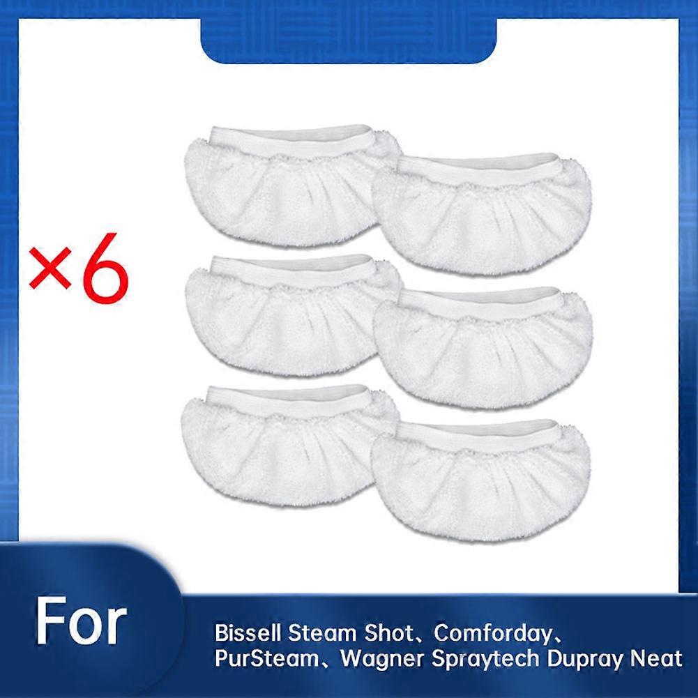 Packung Mit 6 Mikrofasertüchern Für Die Dampfreiniger Bissell Steam Shot, Comforday, Pursteam Und Wagner Spraytech Dupray Neat.