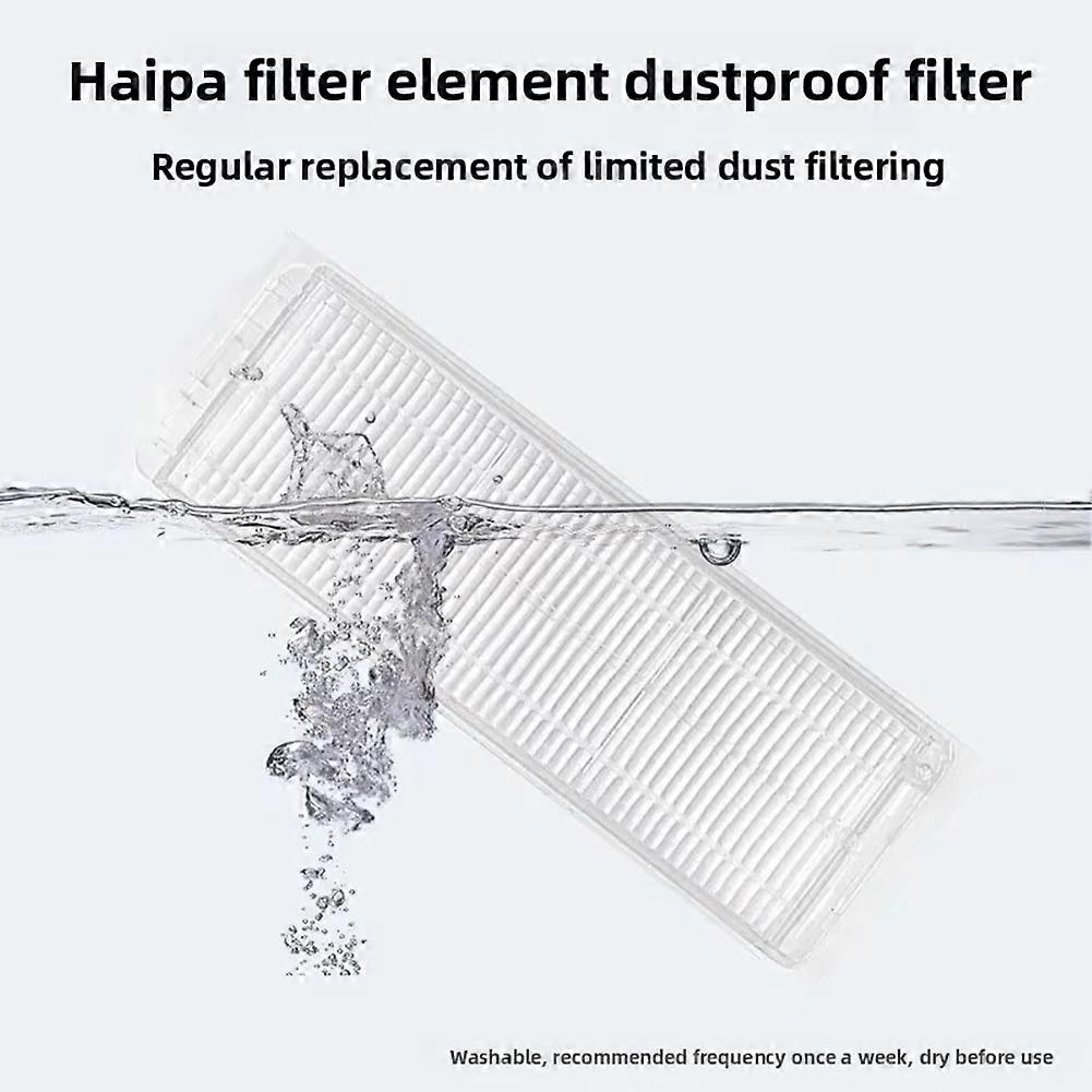Ersatzteile Für Xiaomi M30pro Roboterstaubsauger Und C107 Roboterstaubsauger: Hauptseitenbürste, Filter Und Reinigungstuch-zubehörset.