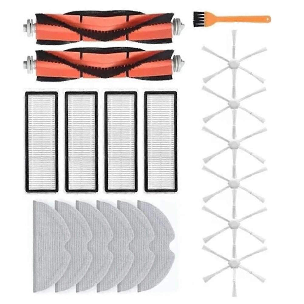 Ersatzteilset Für Den Roboterstaubsauger Mijia 2c Stytj03zhm: Hauptbürste, Hepa-filter, Reinigungstuch Und Zubehör.