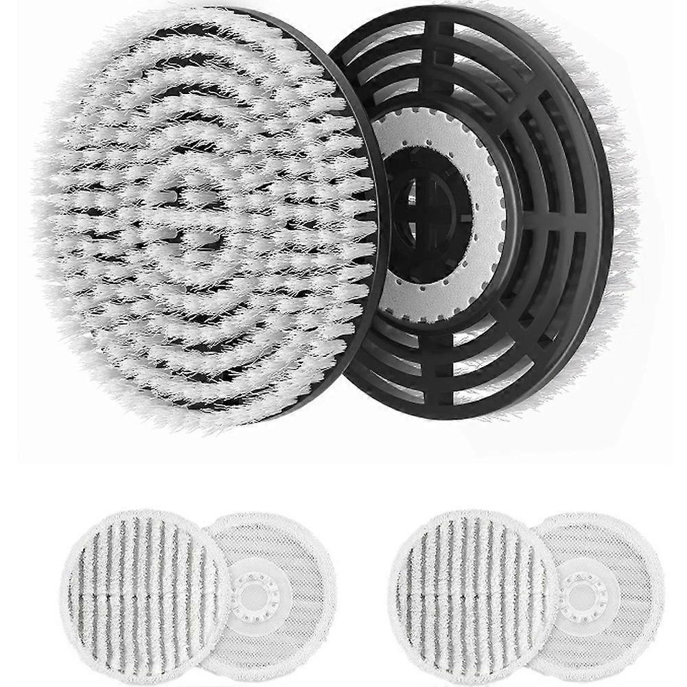 Dampfwischer Und Schrubber Für Die Serien Shark S8001, S8002brn, S8200, S8201, S7001 Und S7201, Tägliche Reinigung Und Hochleistungs-schrubbset.