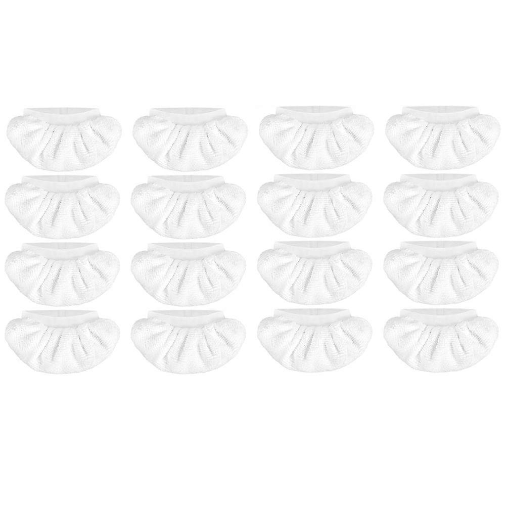 Packung Mit 16 Universellen Mikrofasertüchern Für Tragbare Dampfreiniger Und Dampfwischer, Waschbar Und Wiederverwendbar, Extrem Saugfähig.
