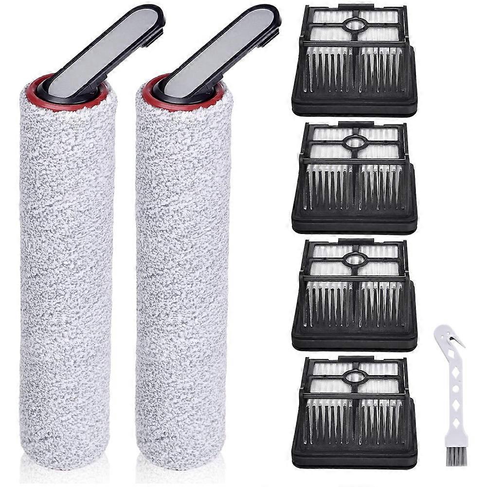 Packung Mit 7 Ersatzbürsten Und Hepa-filter Für Den Kabellosen Nass- Und Trockensauger Dreame H12 Pro / H12 Dual