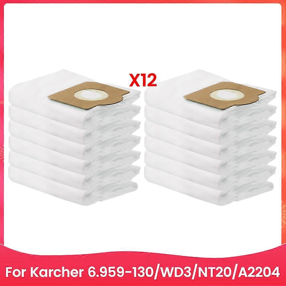 Ersatz-staubbeutel Für Kärcher 6.959-130/wd3/nt20/a2204 Staubsauger (12 Stück)