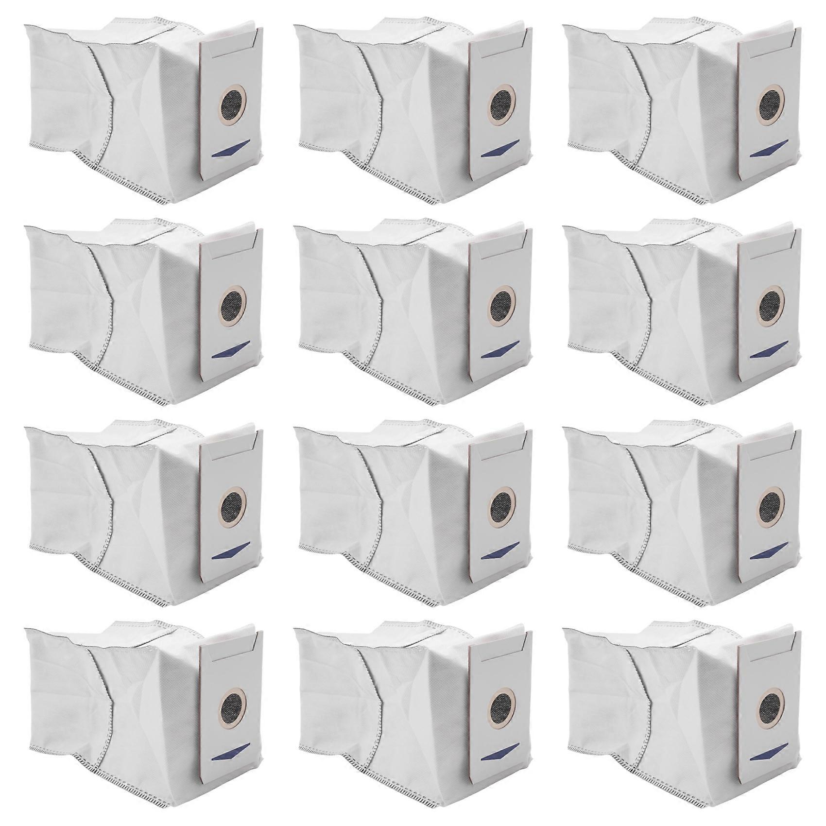 12er-pack Staubbeutel Für Staubsauger Ecovacs T30, T30 Pro Und T30 Max, Großes Fassungsvermögen, Ersatzzubehör