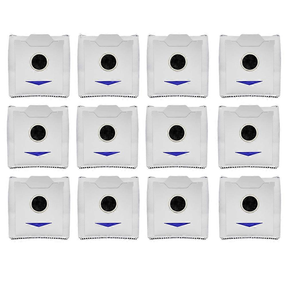 Für Ecovacs Deebot N30 Omni / N30 Pro Omni Roboter Vakuum Zubehör Haupt Seite Pinsel Hepa-filter Beutel Staubbeutel Teile 12pcs