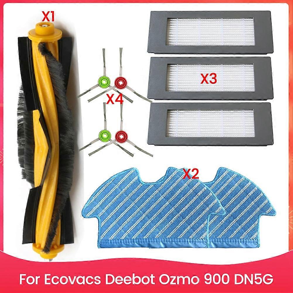 Filter, Seitenbürsten Und Rotierende Bürste Für Ecovacs Deebot Ozmo 900 Dn5g Staubsauger