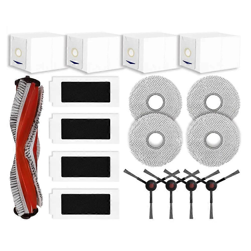 Zubehör Und Ersatzteile Für Yeedi M12 Pro+ / M12 Ultra Plus: Hauptbürste, Hepa-filter, Reinigungstuch, Staubbeutel