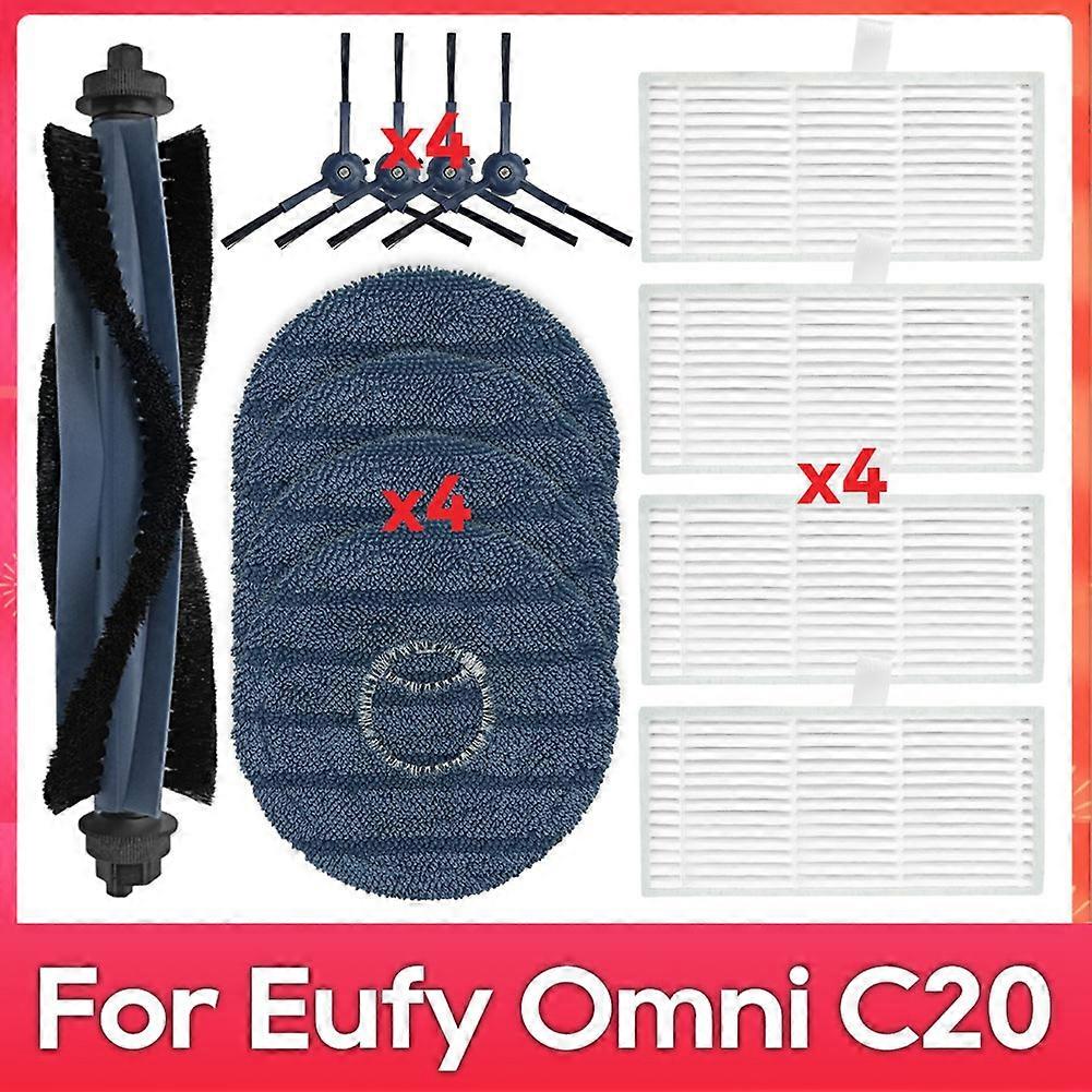 Ersatzteile Für Den Roboterstaubsauger Eufy Omni C20: Hauptbürste, Filter, Reinigungstuch Und Zubehör