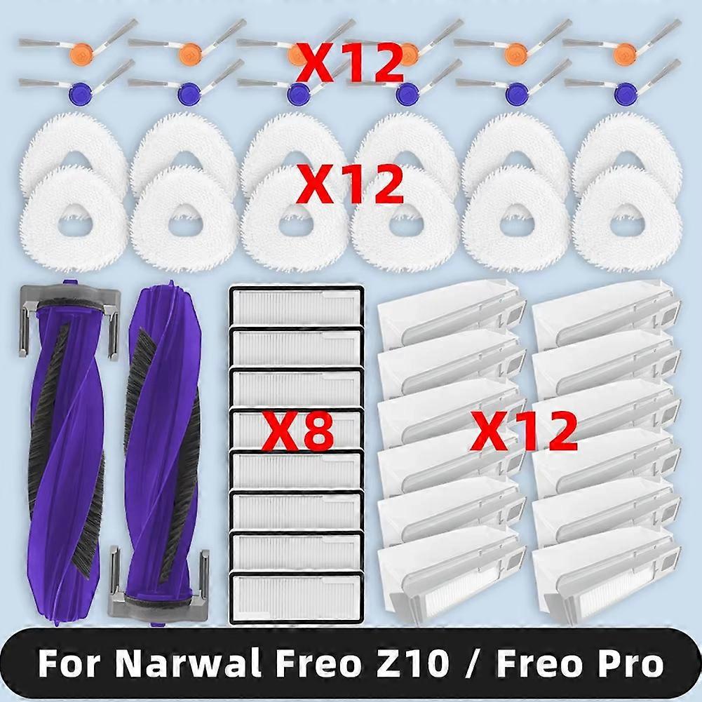 Ersatzteile Für Narwal Freo Z10 / Narwal Freo Pro Staubsauger: Hauptwalze, Seitenbürste, Deckel Und Staubbeutel