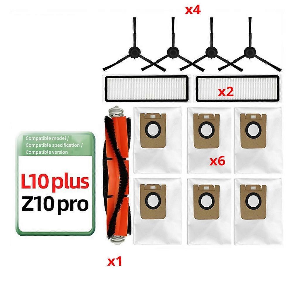 Passend Für Dreame Bot Z10 Pro L10 Plus D10 Plus Roller Seitenbürste Filter Mopp Staubbeutel Roboter Staubsauger Zubehör Teil